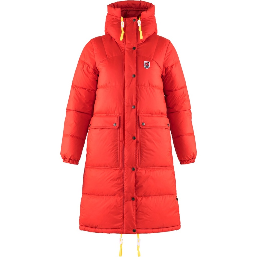 Fjallraven Expedition Down Parka red women’s S